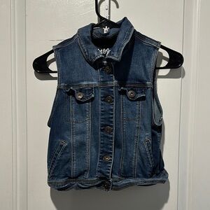 Girls Art Class Denim Vest